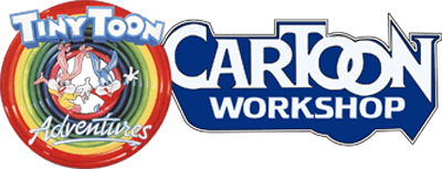 Tiny Toon Adventures Cartoon Workshop logo for NES
